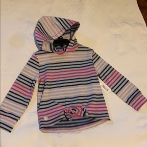 Zelos hooded pullover/sweatshirt.